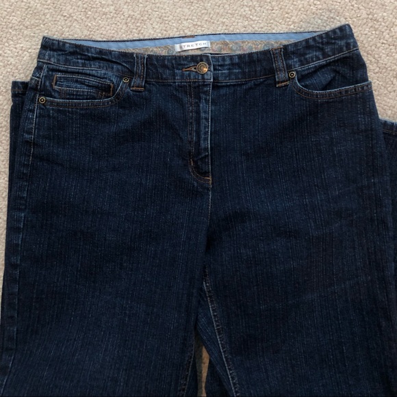 Emma James Denim - Dark Blue Jeans Size 12